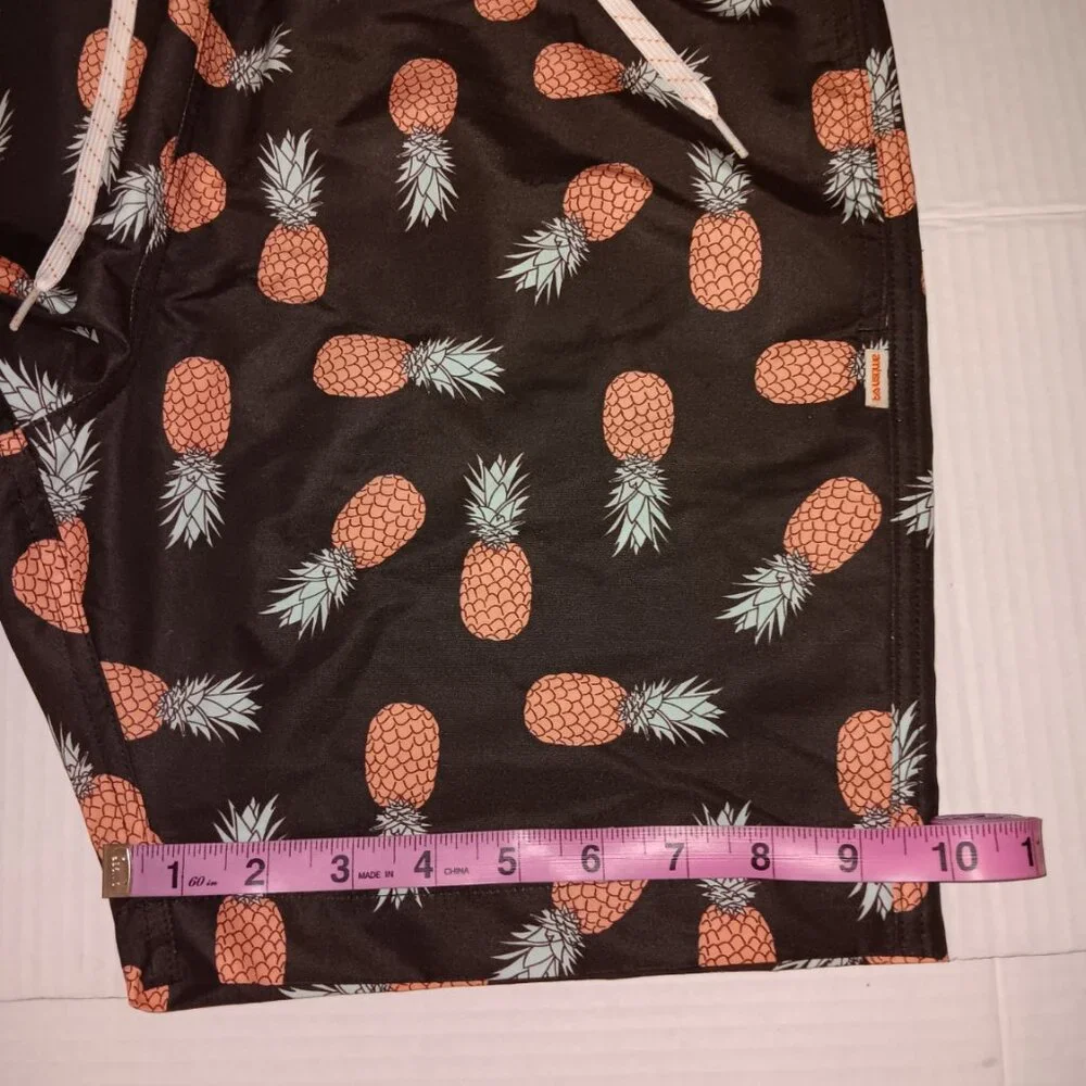 AMBSN CALIFORNIA PINEAPPLE SWIM SHORTS - Picture 5 of 13